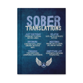 Sober Translations Volume 2 – Matte Hardcover Recovery Journal - Default Title | Sobervation