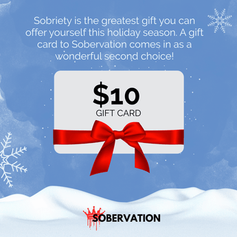 Sobervation Gift Card – Recovery & Sobriety Lifestyle Gift - $10.00 | Sobervation