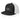 Sobriety Colors My Life with Happiness Doodle Art Trucker Cap - Black/ White DTF Trucker Hat - Sobervation