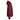 Sobriety Colors My Life With Happiness – Oversized Hoodie - Maroon Oversized Graphic Print Hoodie - Sobervation