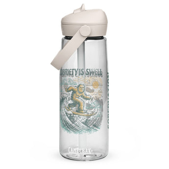Sobriety Is Swell CamelBak® Water Bottle – 25 oz - Clear | Sobervation