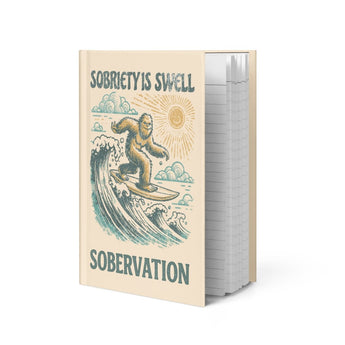 Sobriety is Swell – Matte Hardcover Journal - Default Title | Sobervation