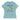 Steady Journey Turtle Relaxed Tee - One Day At A Time - Heather Blue Lagoon Womens Graphic Print Tee - Sobervation