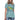 Steady Journey Turtle Relaxed Tee - One Day At A Time - Heather Blue Lagoon Womens Graphic Print Tee - Sobervation