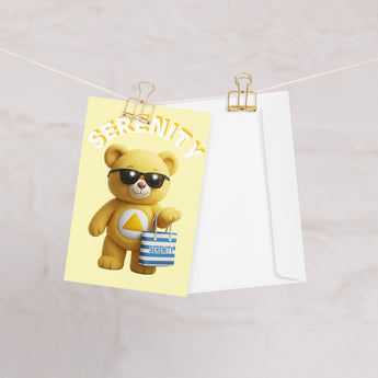 Sunny Sobriety Greeting Card – Beachy Optimism for Your Journey - Default Title | Sobervation