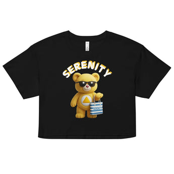Sunny the Serenity Cub Crop Tee - Black / XS | Sobervation