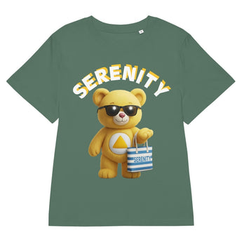 Sunny the Serenity Cub Women's Organic Tee - Green Bay / S | Sobervation