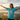 This Is What Sobriety Feels Like – Essential Unisex Tee | Rainbow Unicorn Recovery Shirt - Tropical Blue Graphic Print T Shirt - Sobervation