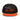 To Thine Own Self Be True | Embroidered Snapback Hat - Orange / Black / Black | Sobervation