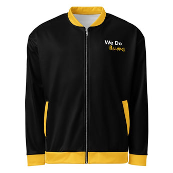 We Do Recover - Varsity-Style Bomber Jacket | Recovery Outerwear - XS | Sobervation
