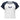 Wings of Recovery Embroidered Baby Tee | Women's Micro-Rib Raglan - White/Navy / S | Sobervation