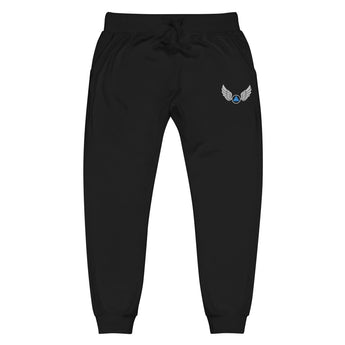 Wings Of Recovery Embroidered Sweatpants - Black / XS | Sobervation