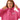 Wings of Recovery Embroidered Women's Relaxed Hoodie – Premium AS Colour - Charity Pink / XS | Sobervation