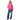 Wings of Recovery Embroidered Women's Relaxed Hoodie – Premium AS Colour - Charity Pink / XS | Sobervation