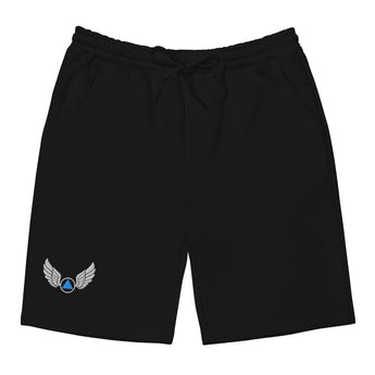 Wings of Recovery | Fleece Shorts (Embroidered) - S | Sobervation