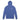 Wings of Recovery Hooded Long Sleeve Tee – Lightweight Sobriety Symbol - Heather True Royal / XS | Sobervation