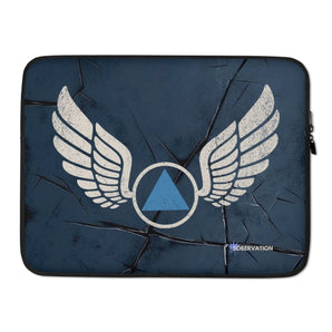 Wings of Recovery Laptop Sleeve – Freedom On the Move - 15″ | Sobervation