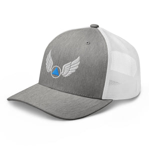 Wings of Recovery – Retro Trucker Hat - Black | Sobervation