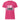Women’s Essential Tee – Stay Sober Distressed Print - Heliconia / S | Sobervation