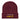 It Works If You Work It Organic Beanie - Recovery Perseverance Hat - Burgundy | Sobervation