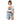 Sober & Proud Rainbow Crop Top - Women's Pride Recovery Apparel - White / S | Sobervation