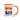 Sober & Proud Rainbow Mug - 11oz Color Inside Coffee Cup - Orange | Sobervation
