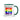 Sober & Proud Rainbow Mug - 11oz Color Inside Coffee Cup - Dark green | Sobervation