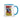 Sobriety is a Superpower Comic Mug - 11oz Color Inside Coffee Cup - Blue | Sobervation