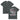 Amends World Tour Essential Tee – Recovery Streetwear with Glitch Sobriety Symbol - Dark Heather Graphic Print T Shirt - Sobervation