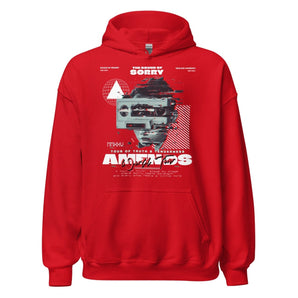 Amends World Tour Hoodie – Sobriety Meets Streetwear - Red / S | Sobervation