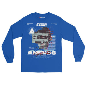 Amends World Tour Long Sleeve Tee – Recovery Streetwear | Sobriety Symbol - Royal / S | Sobervation
