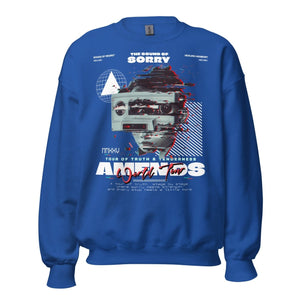Amends World Tour Sweatshirt – Step 9, but Make It Metal - Royal / S | Sobervation
