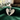 Angel Wings AA Recovery Pendant – Sterling Silver with Inlaid Symbol TPD5320 - Synthetic Malachite Pendant - Sobervation