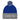 Be Grateful Today Pom - Pom Beanie – Playful Warmth, Grounded Message - Royal/ Heather Grey Pom Pom Beanie - Sobervation