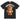 Blaze the Serenity Cub Garment - Dyed Heavyweight Tee - Black Heavyweight Graphic Print Tee - Sobervation