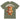 Blaze the Serenity Cub Garment - Dyed Heavyweight Tee - Moss Heavyweight Graphic Print Tee - Sobervation