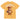 Blaze the Serenity Cub Garment - Dyed Heavyweight Tee - Mustard Heavyweight Graphic Print Tee - Sobervation