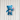 Blue Serenity Cub Pillow – Butterfly Edition – Custom Transformation Plush - 16″×16″ Custom Shaped Pillow - Sobervation