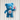 Blue Serenity Cub Pillow – Butterfly Edition – Custom Transformation Plush - 22″×22″ Custom Shaped Pillow - Sobervation