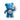 Blue Serenity Cub Pillow – Butterfly Edition – Custom Transformation Plush - 22″×22″ Custom Shaped Pillow - Sobervation