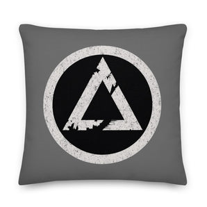 Break the Chains Premium Pillow – Sobriety Symbol Design - 22″×22″ | Sobervation