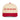 Built from Rock Bottom 5 Panel Mid - Profile Baseball Cap – Embroidered Recovery Hat - Red/Natural 5 Panel Mid Profile Baseball Cap - Sobervation