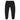 “Built From Rock Bottom” Embroidered Sweatpants – Resilience in Every Step - Black sweatpants - Sobervation