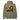 Choose Serenity Hoodie – Grounded in Recovery - Military Green Graphic Print Hoodie - Sobervation