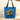 Choose Serenity Large Tote Bag | Calm Meets Capability | Sobervation - Black Large Tote Bag - Sobervation