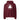 Clarity Hits Harder Premium Oversized Hoodie – Deconstructed Recovery Streetwear - Maroon Oversized Graphic Print Hoodie - Sobervation