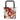 Crimson & Gold Flow Tote Bag - Black Tote Bag - Sobervation