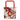 Crimson & Gold Flow Tote Bag - Red Tote Bag - Sobervation
