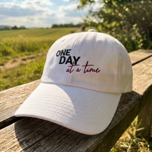One Day at a Time - Embroidered Dad Hat | Recovery Headwear