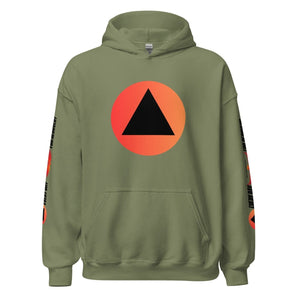 Every Day is a Good Day for Recovery Heavyweight Hoodie - Military Green / S | Sobervation